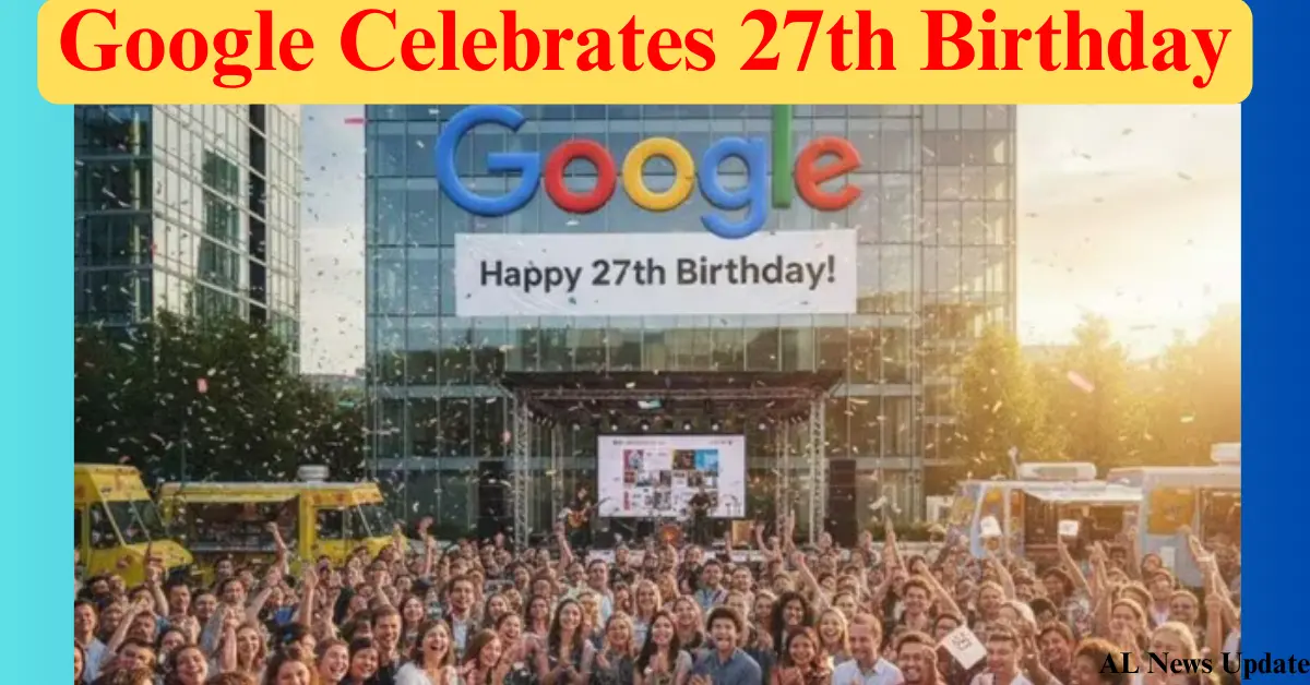 Google Birthday 27 Years