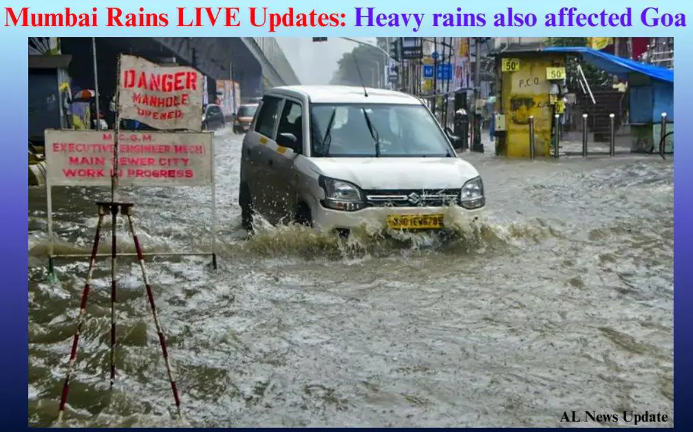 Mumbai Rains Heavy rains affected Goa