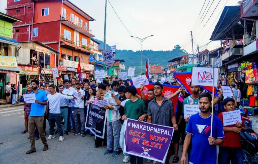 Nepal Gen Z protest