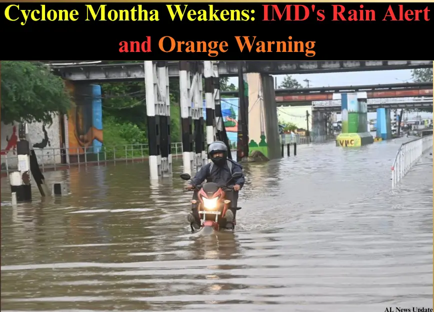 Cyclone Montha IMD Warning