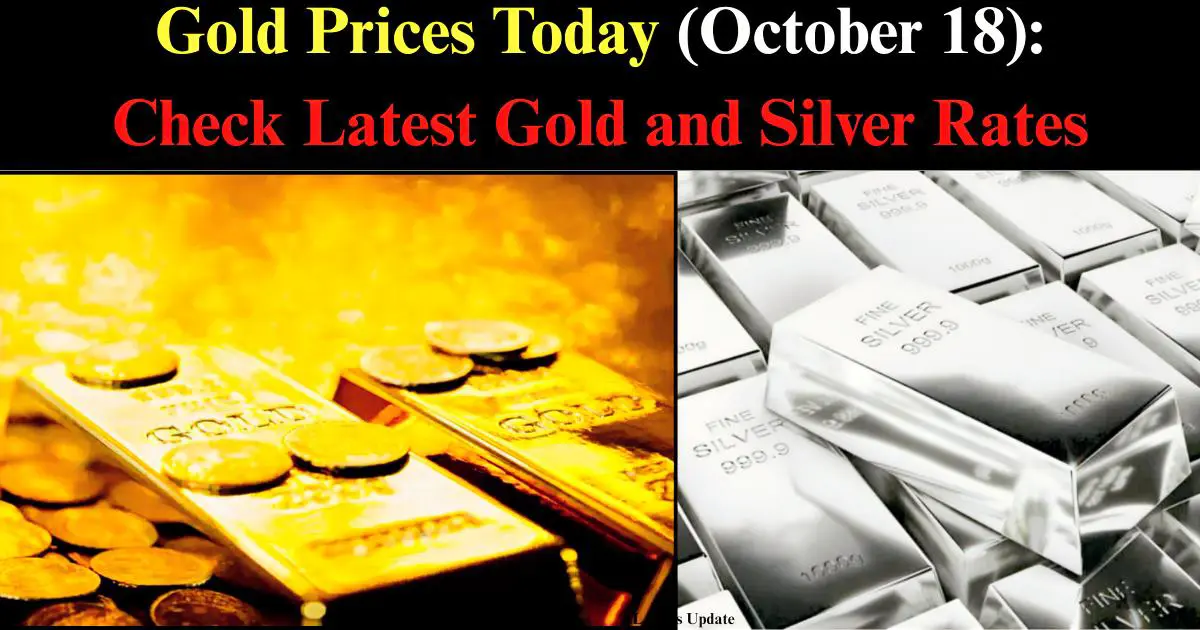 Gold Rates and Silver Rates today