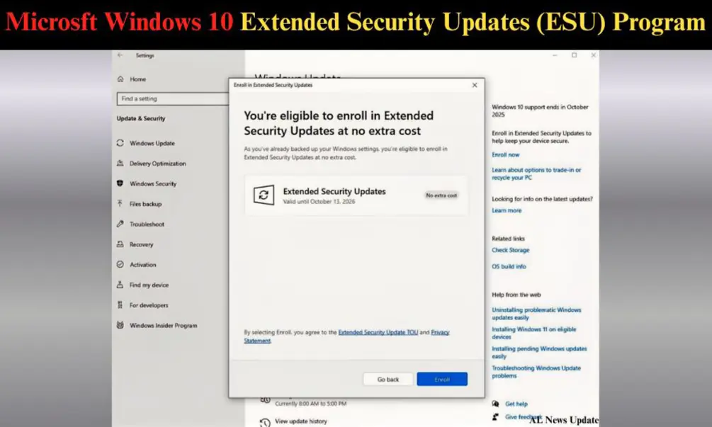 Microsoft Windows 10 ESU Program