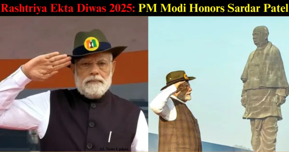Rashtriya Ekta Diwas 2025: PM Modi Honors Sardar Patel