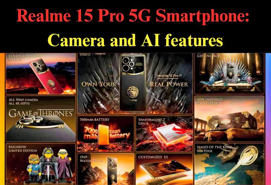 Realme 15 Pro 5G Camera and Battery