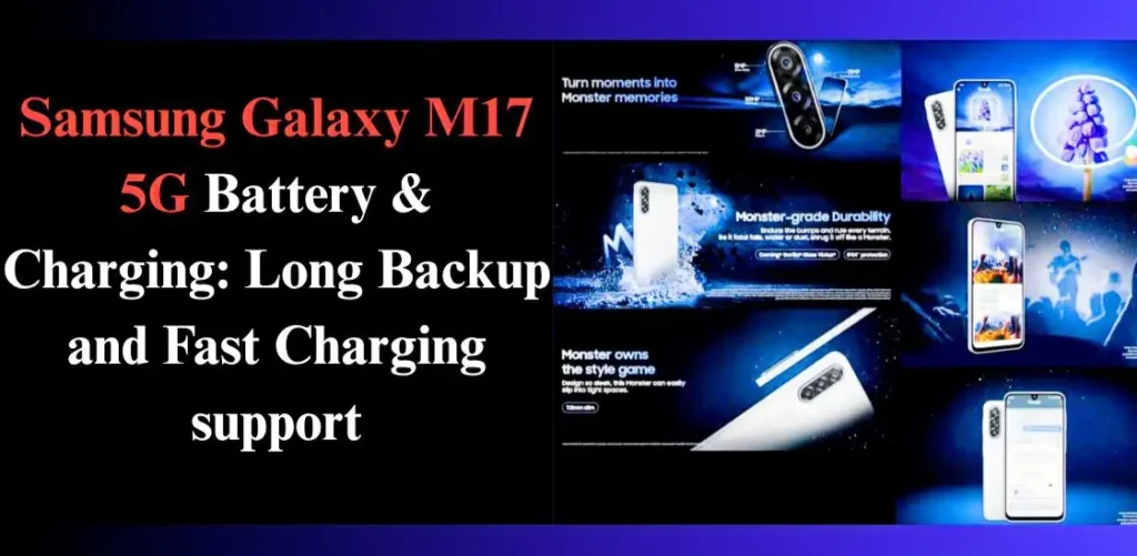 Samsung Galaxy M17 5G Battery