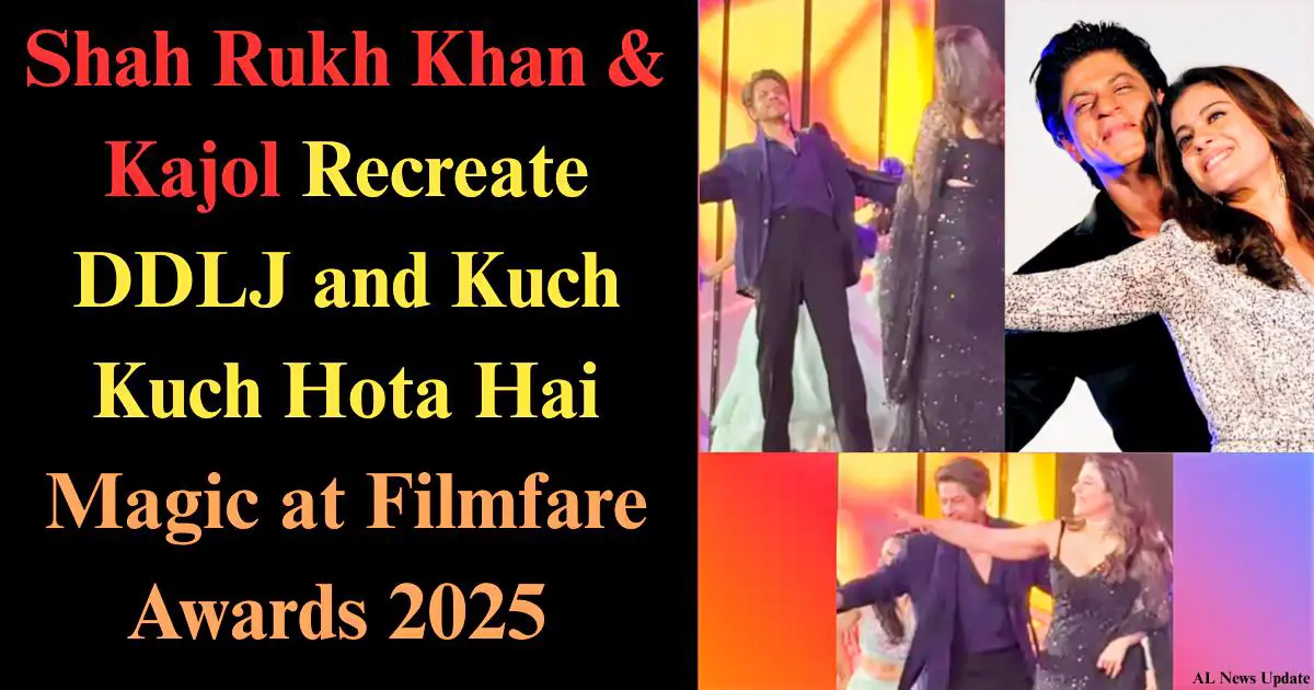 Shah Rukh Khan and Kajol recreate DDLJ