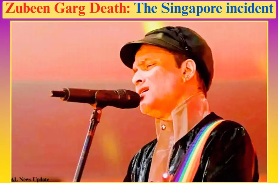 Zubeen Garg Singapore Incident