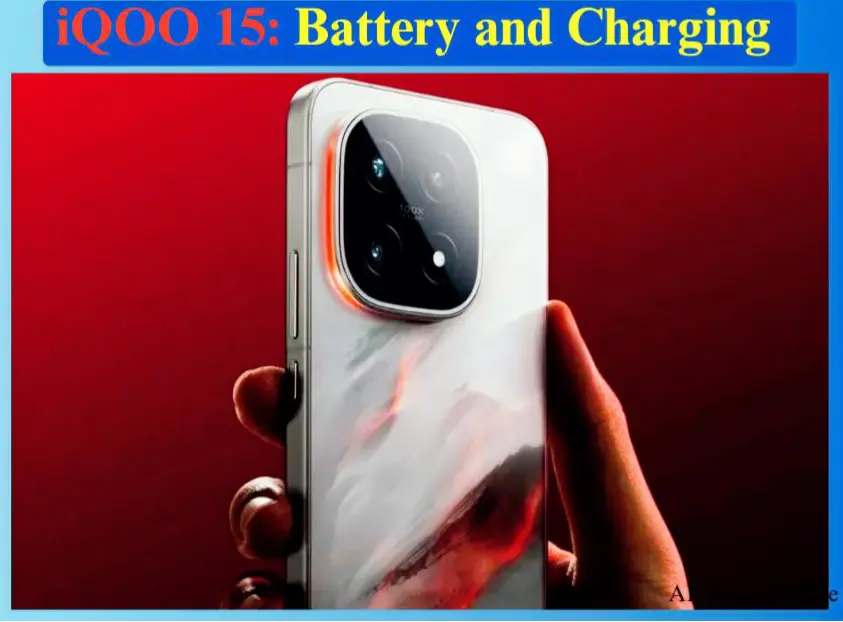 iQOO 15 Battery and Charging