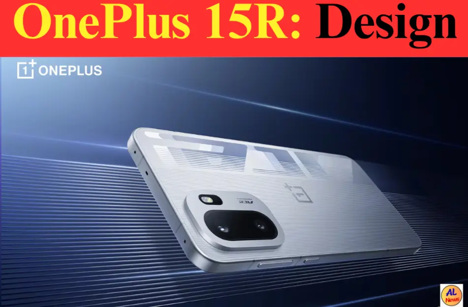 OnePlus 15R Design