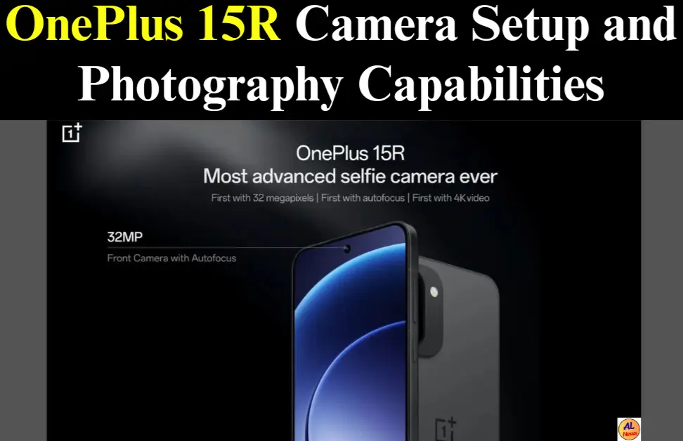 OnePlus 15R Camera Setup