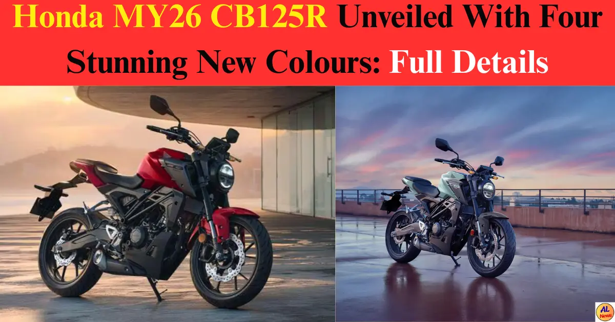 Honda CB125R New Colours and Features