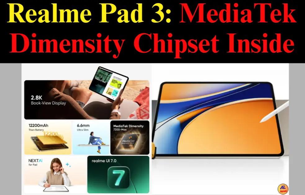 Realme Pad 3 Mediatek Chipset
