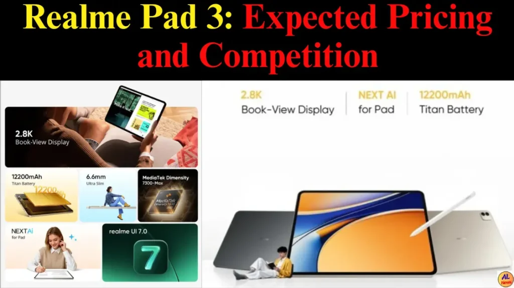 Realme Pad 3 Expected Price