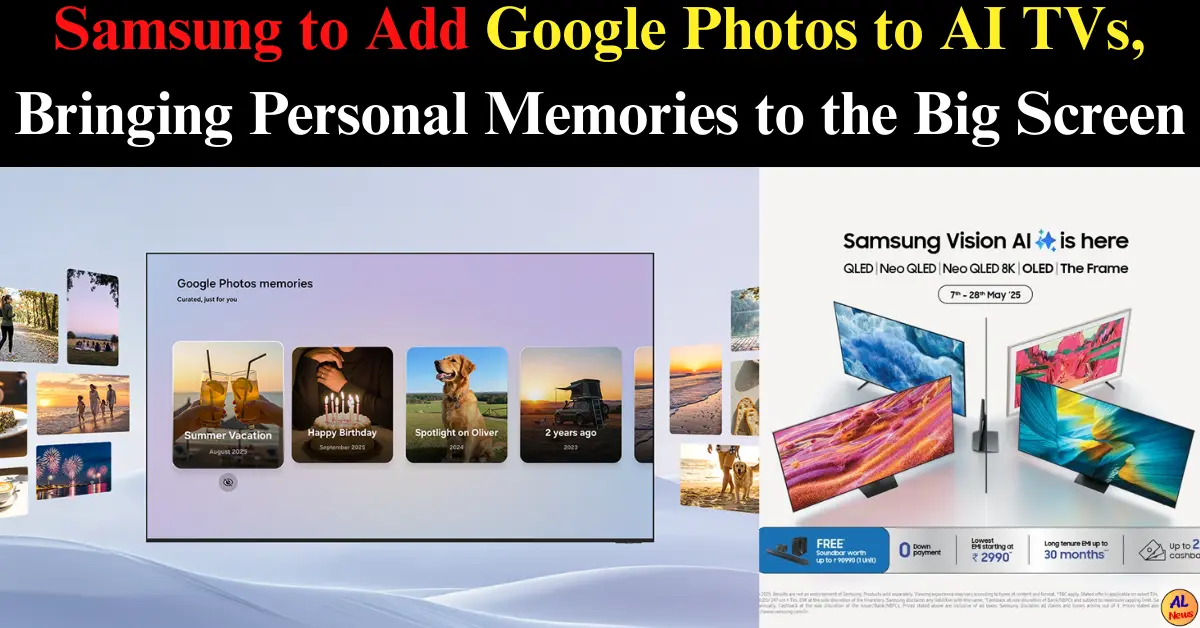 Samsung To Add Google Photos in AI TV