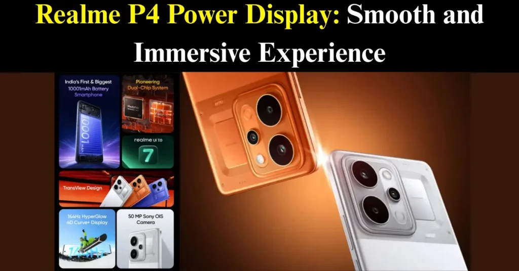 Realme P4 Power Display
