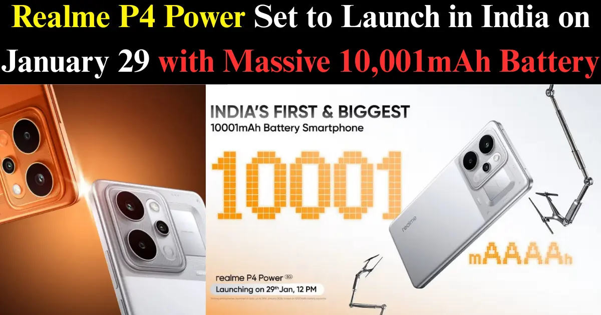 Realme P4 Power India Launch Date