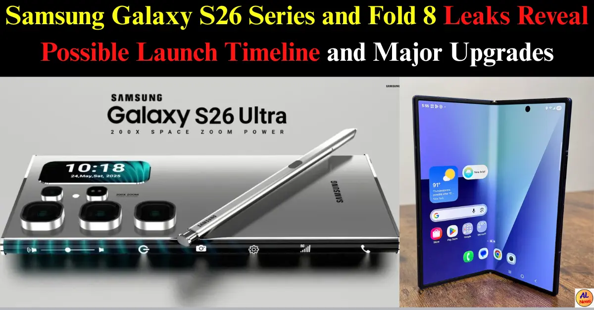 Samsung Galaxy S26 Seies And Z Fold 8 Leaks