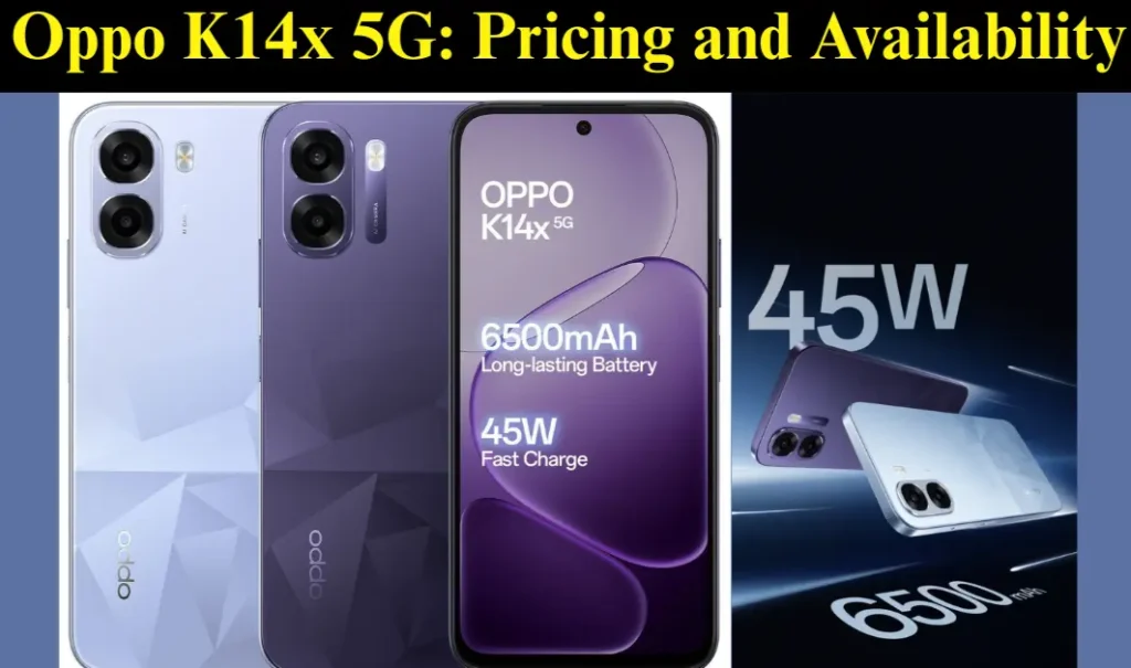 Oppo K14x 5G Pricing