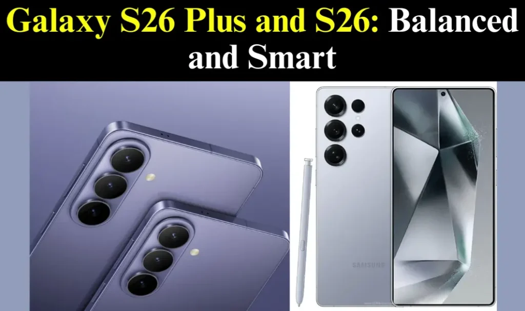 Samsung Galaxy S26 Ultra and Plus