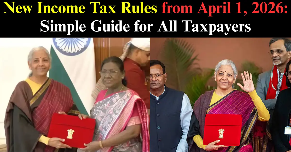 New Income Tax Rules From April 1