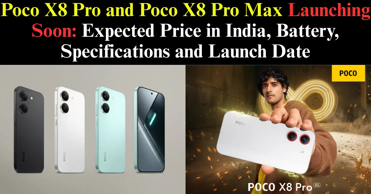 Poco X8 Pro Series Launch Date