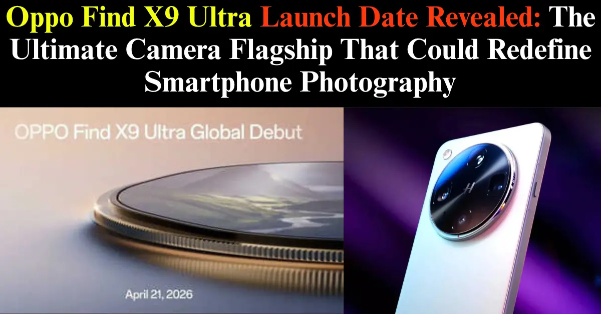 Oppo Find X9 Ultra Launch Date
